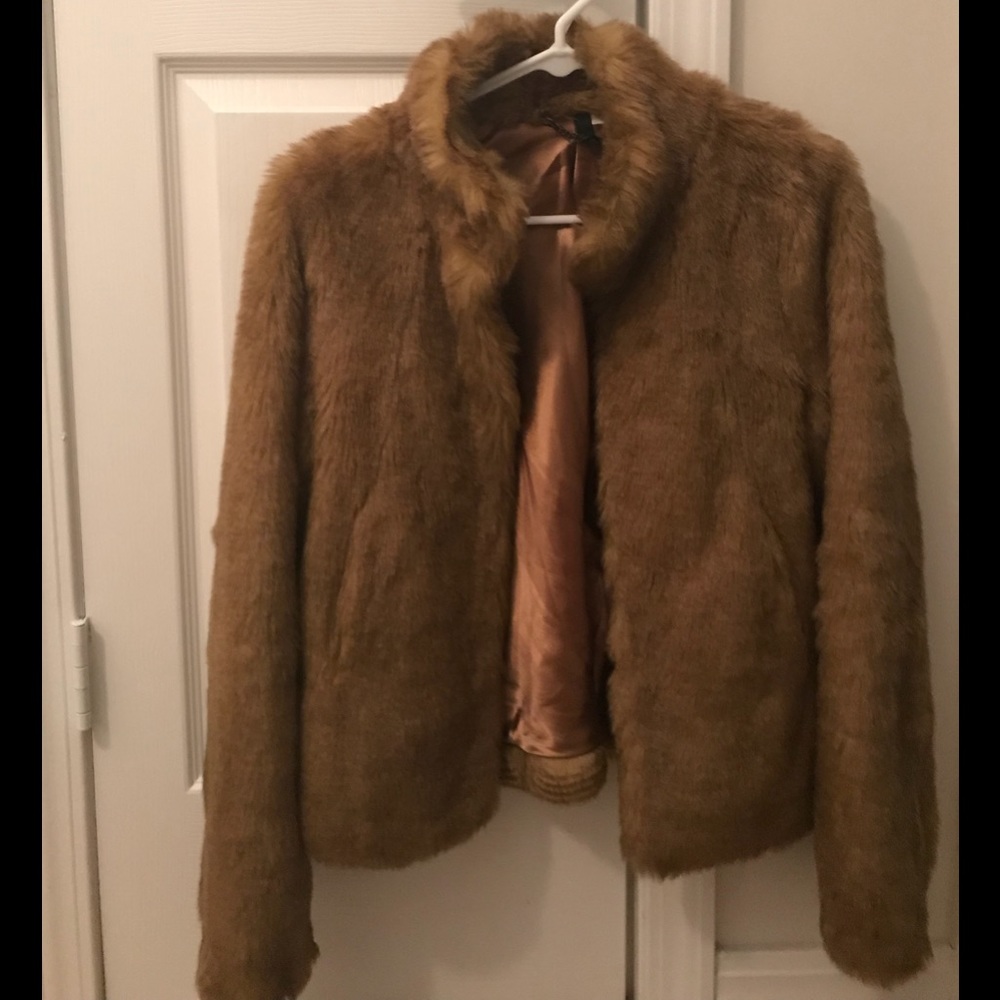 Vintage faux fur jacket/coat